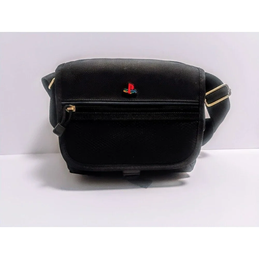 SONY PLAYSTATION 1 PS1 OEM NYLON MESSENGER & TRAVEL SHOULDER BAG W STRAP